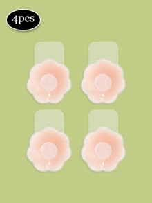 2/4 件装女士硅胶隐形提拉乳贴，无痕，适合连衣裙、吊带背心，4 种尺寸可选 - 彩色 - 查看 34