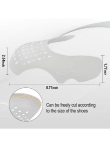 Bộ 4/2 miếng đệm bảo vệ mũi giày, miếng đệm hỗ trợ gấp nếp mũi giày thể thao, phù hợp với cỡ giày 35-46. Khi không mang giày, có thể đặt vào mũi giày để tránh bị biến dạng. - Nhiều màu - Xem 11
