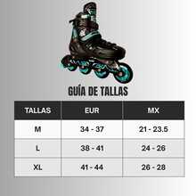Patines Ajustables Fitness en Linea - verde menta - Ver 6