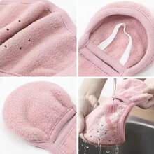 1 PC Winter Warm Mask Earmuffs, Cold-Proof Half Face Mask Ski Mask Mask - Motorcycle And Cycling Accessories, Face Mask,Double-Layer Thickening, Warm And Windproof, High Elasticity, Warm Daily Wear Mask, Protect Your Face From The Cold, Suitable For Skiing, Cycling And Other Outdoor Sports