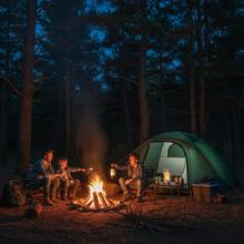 QUIGO Lantern Table Lamp Cordless, LED Night Light Portable Battery Operated Lights Rechargeable Desk Lamp 3 Colors Rechargeable Cordless Camping Bedroom Bar Wireless End Side Table Patio - 黑色 - 查看 6