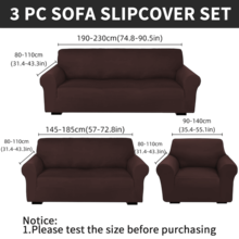 Ensemble de housses élastiques pour canapé, housses de meubles en spandex pour canapé, causeuse, fauteuil, anti-froissage, protecteur de meubles (gris clair, lait) Housse de canapé super extensible - Housse de canapé en spandex douce et antidérapante