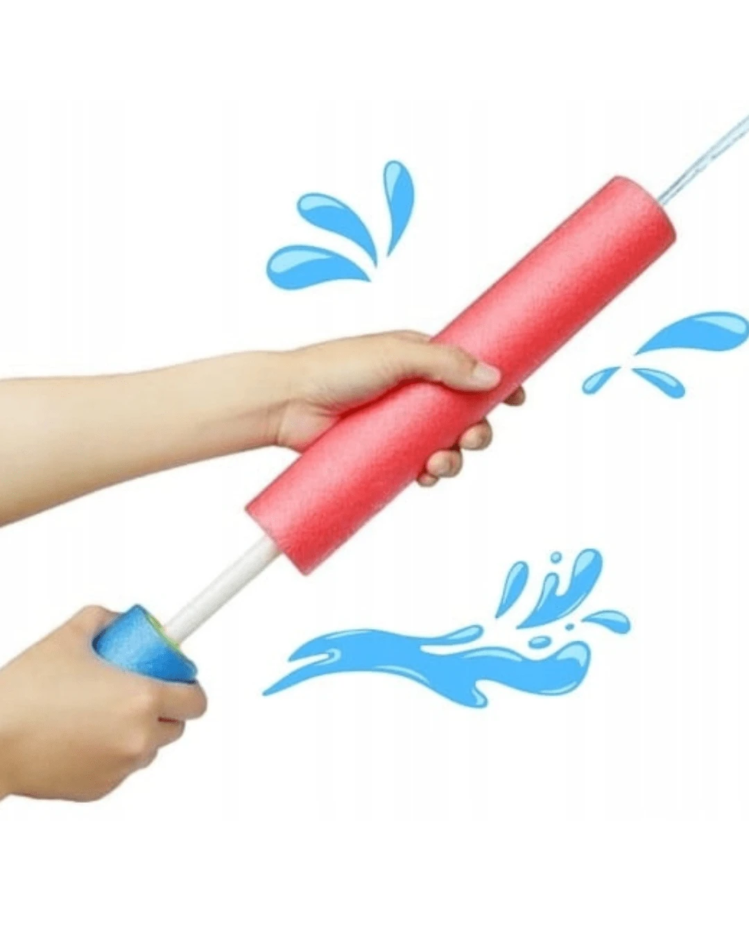 Water Launcher Pool Beach Kit Toy Manual Floating Colorful Child Kids ...