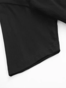 ¡Envío desde México, Playera algodón deportiva casual de hombre,  estampado de Calavera y guitarra del Día de los Muertos , manga corta de corte holgado, bicolor blanco y negro, top casual transpirable de moda, ropa casual Camiseta divertida Moda de verano. - Negro (delantero) - Ver 8