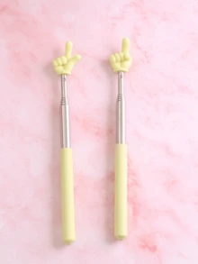 Retractable Pointer For Classroom Telescopic Teachers Pointer Extendable Hand Pointer Finger Pointer Stick Mini Retractable Classroom Pointer ,Retractable Pointer,Reading Pointer,Pointer,Classroom,Finger Pointer,Back To School - Multicolor - View 11