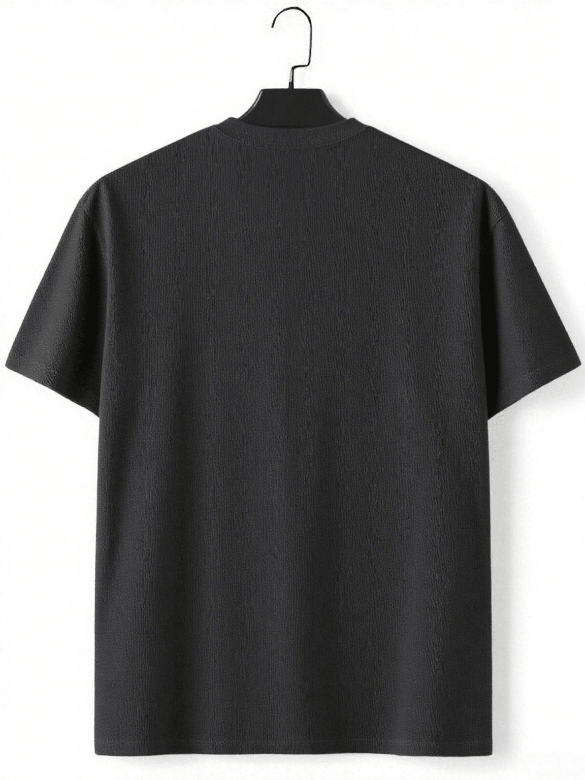 Kerusso Lion Of Judah King Of Kings Black Cotton Crew Neck T-Shirt - 黑色 - 查看 2