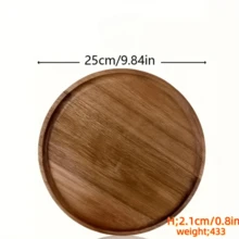 独特隔层木托盘 - 复古风格小吃盘，适合盛放甜点、小吃、面包、披萨、奶酪、水果等。| 万圣节、圣诞节和生日派对的必备之选，（食品材质），礼品托盘，优质木托盘，多功能厨房用品，家居装饰