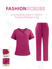 Hohe Wiederkaufrate! Hautfreundlicher & atmungsaktiver Handwasch-Kittel für Frauen, schnelltrocknend, weich & locker geschnitten, Laboruniform, so bequem, dass Sie ihn nicht ausziehen möchten, von Stammkunden sehr empfohlen