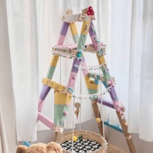 1 Peça, Capa de Corda para Estrutura de Escalada de Gato DIY, Múltiplas Cores para Escolher, Anti-Mordida, Corda Colorida, Adequado para Brinquedos de Estimação e Decoração Artesanal, Material Criativo Antiderrapante para Casa, Instalação Reforçada e Sem Ferramentas, Ferramenta de Moagem de Pata de Gato