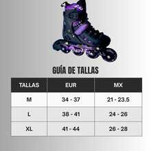 Patines Ajustables Fitness en Linea - Morado - Ver 6