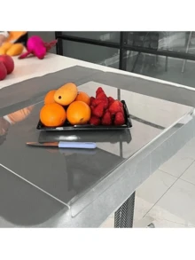 1 pieza Tabla de cortar de acrílico para encimera de cocina, tabla de cortar para encimera, tabla anti-corte, para protección de encimera de cocina, suministros de cocina, accesorios de cocina - Multicolor - Ver 5