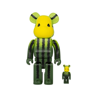Bearbrick BE@RBRICK X CLOT Summer Fruits Yellow Watermelon Set 2021 (BEAR-026) One Size