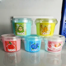 桶装史莱姆，减压玩具，不粘史莱姆，高品质减压玩具（随机包装贴纸） - 彩色 - 查看 10