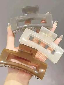 Pinza de pelo extra grande de 10 cm para mujeres, accesorio de pelo elegante para hacer moños, accesorio de pelo para el verano