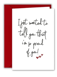 1pc Proud Of You Greeting Card - Congratulations Card For Graduation, Birthday, Or Tough Times - Cartoon Patterned, Fantasy Themed, English Language With Envelope - Multicolor - View 11