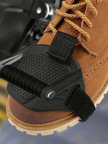 1 pieza Cubierta de zapato para palanca de cambios de motocicleta, protector de palanca de cambios para montar, cubierta de zapato antideslizante