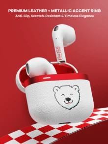 Coca Cola Wireless Earbuds, Wireless Stereo Earphones, Earphone Mini, Comfortable Earphones, Earphone Design, Active Noise Cancellation, Gift For Lover, Gift For Christmas,/New Year,/Special Day - White - View 5