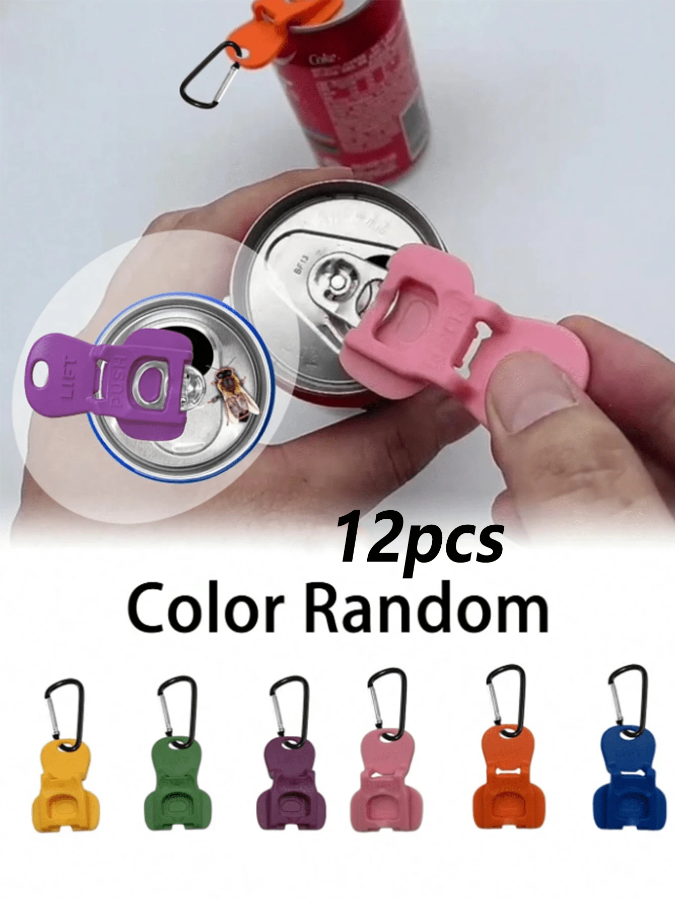 Plastic Cola Beverage Can Opener, Dustproof Sealing Can Opener, Is A Simple And Small Bottle Opener That Also Has Dustproof Sealing Function. It Can Be Used As A Keychain, Pendant, Compact And Portable, Suitable For Family Gatherings, Picnics, Outings, And Offices. It Can Be Stably Operated To Open Bottles, And Can Also Be Sealed To Prevent Dust After Opening, Keeping Drinks Fresh. It Is A Practical Small Tool In Daily Life. Backpack For School