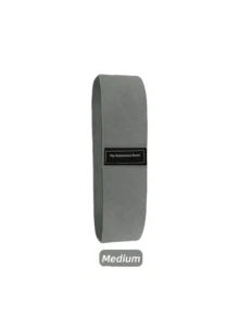 Basic Elastic Resistance Bands, Polyester Blended - Ideal For Leg And Glute Workouts, Perfect For Home Fitness, Non-Slip Booty Bands For Squats, Glute Bridges, Butt Lifting