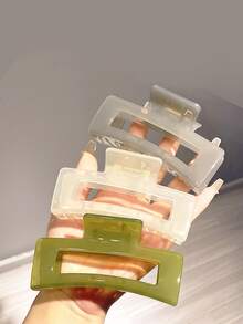 Pinza de pelo extra grande de 10 cm para mujeres, accesorio de pelo elegante para hacer moños, accesorio de pelo para el verano