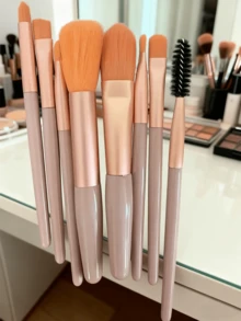 2pcs/1pc Eyeshadow Palette Organizer, Cosmetic Storage Box, Makeup Holder Display Stand, Suitable For Vanity, Bathroom Counter, Cabinet, Photography Props,Organizers,Drawer Divider,Organisation,Perfume