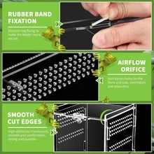 1pc Transparent Acrylic Reptile Feeding Box, Acrylic Reptile Container Shell, Insect Breeding Box Reptile Habitat Container, Suitable For Invertebrates, Ants, Spiders, Crickets, Scorpions, Lizards, Geckos