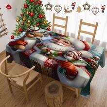 Bộ 20 khăn trải bàn Giáng sinh, họa tiết Ông già Noel, Tuần lộc và Quả mọng - Chất liệu bền, sản xuất bằng máy, hoàn hảo cho bữa ăn ngày lễ, tiệc tùng và trang trí nhà cửa, quà tặng Giáng sinh và lễ đón năm mới, trang trí bàn Giáng sinh. - Nhiều màu - Xem 15