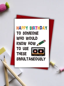 1 张，有趣的生日贺卡宴会礼品礼品卡，适合家庭朋友男士/女士 10 12 20 30 38 40 42 50 52 60 62 70 75 80 82 90 岁友谊礼物派对同学先生/女士有趣的家庭儿子女儿 - 彩色 - 查看 7