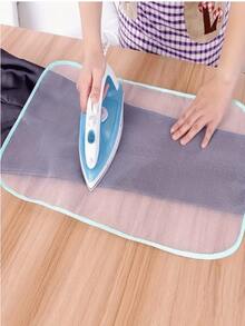 Heat Resistant Protective Ironing Cloth Net, Home Ironing Mat, High Temperature Resistant Ironing Board, Iron Protective Net,High Temperature Ironing Cloth, Portable Folding Ironing Mat Heat Insulation Ironing Cloth, Ironing Net Heat Insulation Protection, Laundry Storage And Sorting Ironing Pad Iron On,Mini Iron,Heating Pad,Iron Board For Clothes