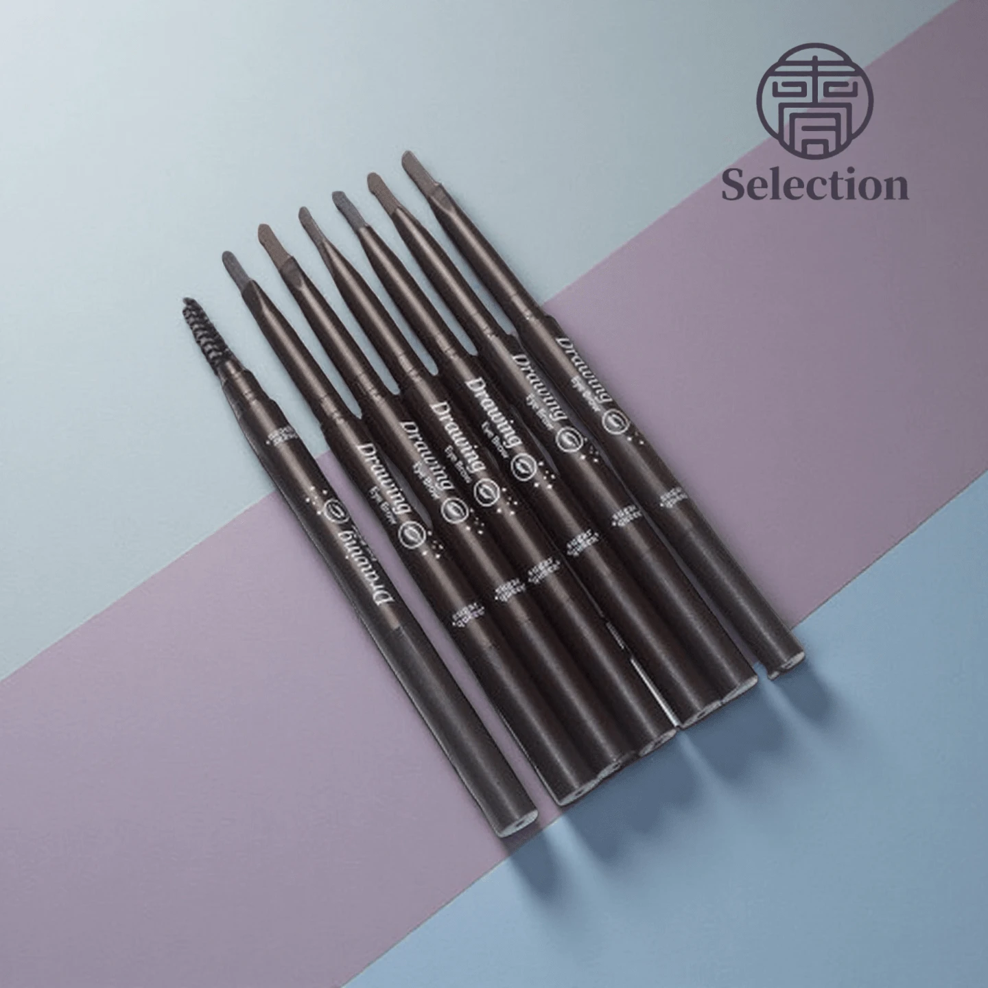 <China Select>Dual-Ended Eyebrow Pencil - Waterproof, Sweat-Resistant, Natural-Looking, Long-Lasting, Fade-Proof - 1# - 查看 1