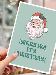 بطاقة تهنئة عيد الميلاد مع ظرف، بطاقة عيد الميلاد المرحة - مناسبة كهدية عيد الميلاد لأصدقائك وعائلتك وزملائك