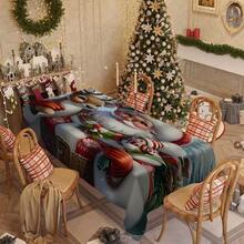 Bộ 20 khăn trải bàn Giáng sinh, họa tiết Ông già Noel, Tuần lộc và Quả mọng - Chất liệu bền, sản xuất bằng máy, hoàn hảo cho bữa ăn ngày lễ, tiệc tùng và trang trí nhà cửa, quà tặng Giáng sinh và lễ đón năm mới, trang trí bàn Giáng sinh. - Nhiều màu - Xem 8