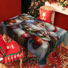 Bộ 20 khăn trải bàn Giáng sinh, họa tiết Ông già Noel, Tuần lộc và Quả mọng - Chất liệu bền, sản xuất bằng máy, hoàn hảo cho bữa ăn ngày lễ, tiệc tùng và trang trí nhà cửa, quà tặng Giáng sinh và lễ đón năm mới, trang trí bàn Giáng sinh. - Nhiều màu - Xem 7