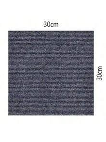 10/20/50 Pieces Self-Adhesive Carpet Floor Tiles - Easy To Cut And Match For Office Or Balcony Decor, Slip Floor Tile For Living Room, Bedroom, Study, Home Floor Decoration, Office Carpet, 11.81in Spliced Floor Mat
