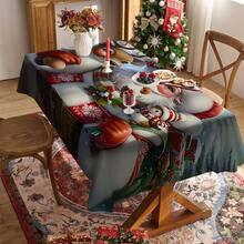 Bộ 20 khăn trải bàn Giáng sinh, họa tiết Ông già Noel, Tuần lộc và Quả mọng - Chất liệu bền, sản xuất bằng máy, hoàn hảo cho bữa ăn ngày lễ, tiệc tùng và trang trí nhà cửa, quà tặng Giáng sinh và lễ đón năm mới, trang trí bàn Giáng sinh. - Nhiều màu - Xem 13