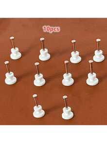 Großer Fotorahmen Nagel-freie Wandnagel, ohne Bohren erforderlich, Dekoration für Wohnzimmer, Fotowand, Hochzeitsfotowand, Wandnagel - Weiss - Übersicht 10