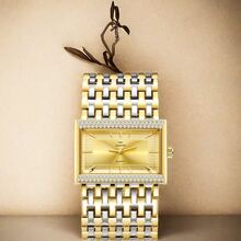 1pc New Luxury Diamond-Encrusted Women's Wrist Watch, Elegant Square Dial, Quartz Movement, Suitable For Daily, Casual, Holiday, Party Occasions, Gift - Multicolor - View 10