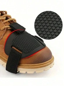 1 pieza Cubierta de zapato para palanca de cambios de motocicleta, protector de palanca de cambios para montar, cubierta de zapato antideslizante