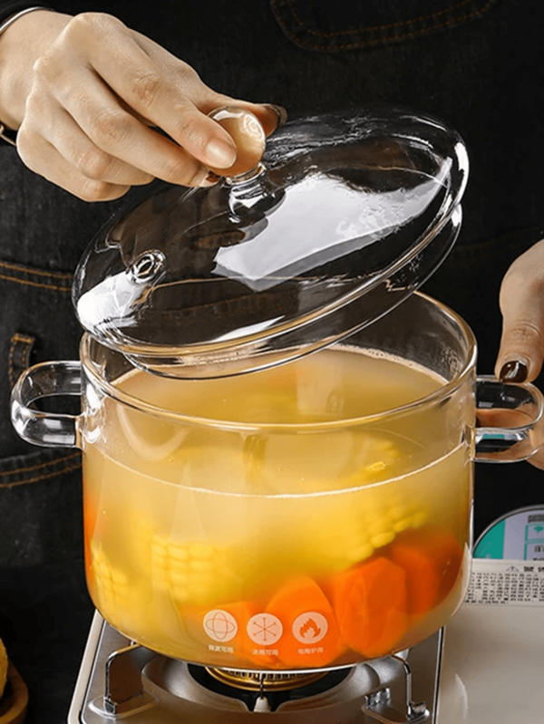 1 pezzo Questo barattolo di vetro è altamente pratico: può essere posizionato direttamente nel forno a microonde per il riscaldamento, utilizzato come contenitore per conservare gli ingredienti in frigorifero