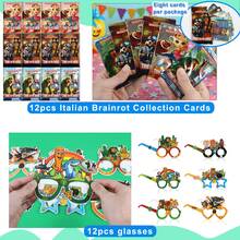 160Pcs Tralalero Tralala Party Favors Set Italian Brainrot Party Favors Tralalero Decorations Gifts Toy Party Favors, Birthday Party Gifts - 彩色 - 查看 5