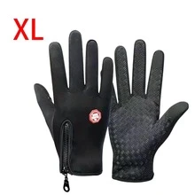 Unisex Autumn And Winter Warm Gloves, Suitable For Protecting Fingers And Keeping Warm, Outdoor Gloves, Compatible With Touch Screen Devices, Christmas Gifts, New Year's Gifts, Ski Gloves. - màu đen - Xem 10