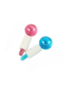 1/2pcs Ice Ball For Facial Care, Chilled Glass Ball Roller, Cryotherapy Wand, Facial, Neck & Eye Ice Ball, Women Care Gift, Beauty, Skincare, Spa, Self-Care, Skincare Tool, Facial Care, Beautician Supplies, Massage, Facial Massage Tool, Facial Roller