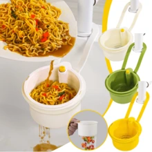 1/2pcs Household Hanging Drain Basket, Kitchen Sink Residue, Anti Clogging, Anti Odor, Anti Insect Universal Filter Screen, Drain Water Without Dirtying Hands