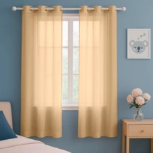 Curtains - Khaki - View 4