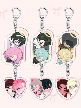 1pc Cute Acrylic Anime ALIEN STAGE Keychain.Featuring Bag Accessories, Funny Jewelry, And Fans Gifts. Ideal For Boyfriends, Girlfriends, Family Members, Teachers, Party Gifts, And Cell Phone Decorations., Friendship Keychain/Keychains For Women/Bag Charms/ Keychain Car Accessories Sister Gift Ideas