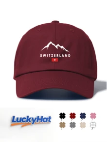 Berretto da baseball da uomo con stampa svizzera, moda classica, fascia morbida assorbente del sudore, taglia regolabile, leggero e versatile, adatto per sport all'aperto, uso quotidiano, feste, vacanze, spiaggia e altre occasioni, regalo ideale per amici e famiglia - SVIZZERA - Visualizzare 20