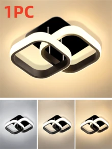 1 đèn LED treo hai mặt, đèn trần, đèn tường 3 màu có thể điều chỉnh độ sáng, thích hợp cho văn phòng, phòng ngủ, cửa hàng, khách sạn, tiệc tùng, nhà hàng trang trí. - Nhiều màu - Xem 13