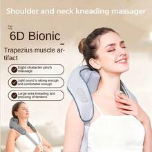 AXH. Intelligent Neck Massager, Shoulder & Neck Heating Massager - Grey - View 1