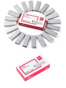 1000 Metal Nails, 24/6 Type, Randomly Packaged, Powerful 24/6, Universal Nails For Back To School, Back To School, And Study Supplies, 1 Box