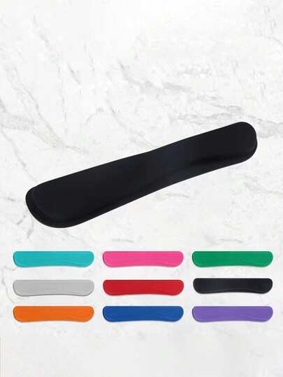 1pc EVA Wrist Rest Mouse Pad, Memory Foam Ergonomic Keyboard Wrist Rest Pad, Non-Slip Soft Mouse Mat For PC Laptop